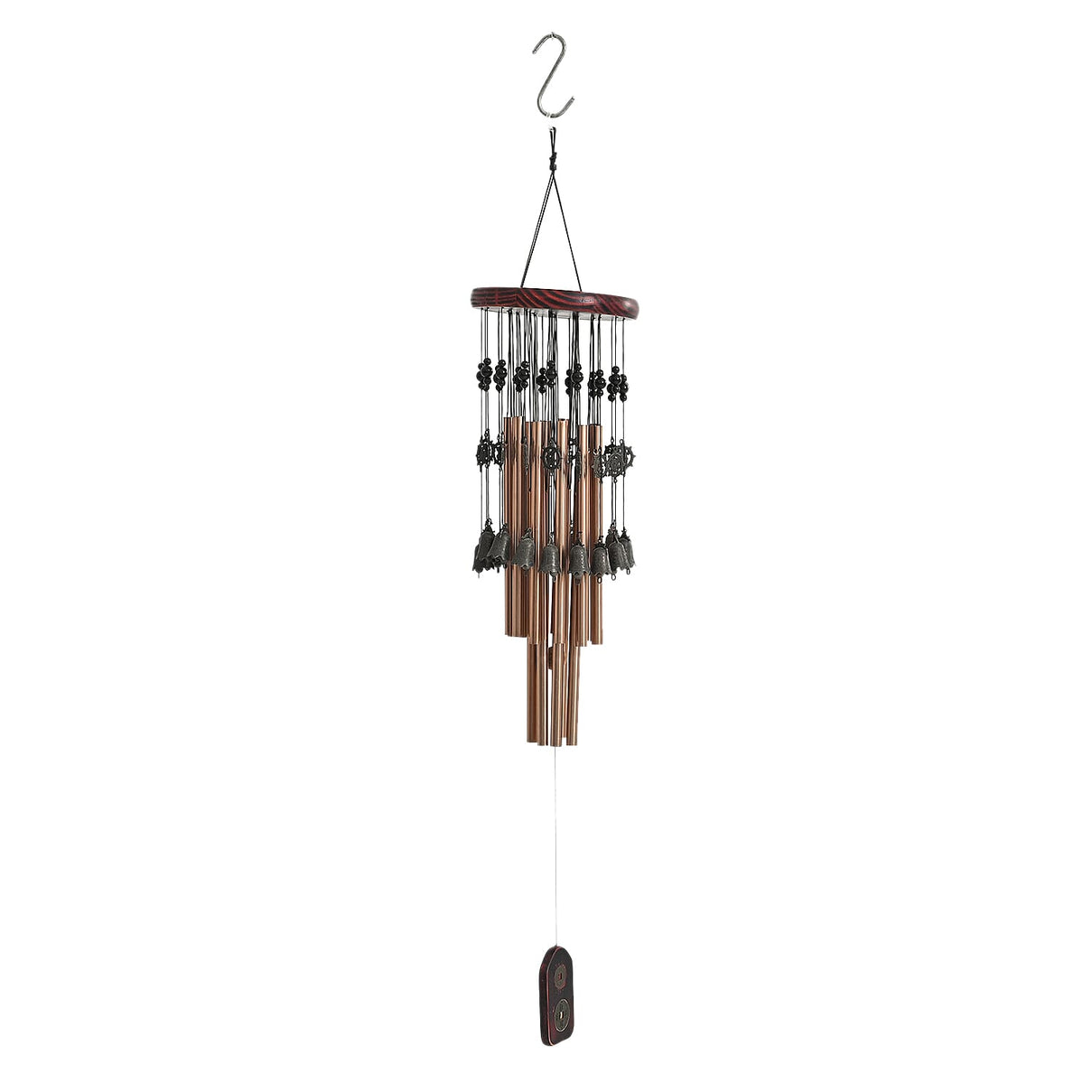 LIVMORE Hanging Wind Chime (90 Cm) - Red 8380283 0