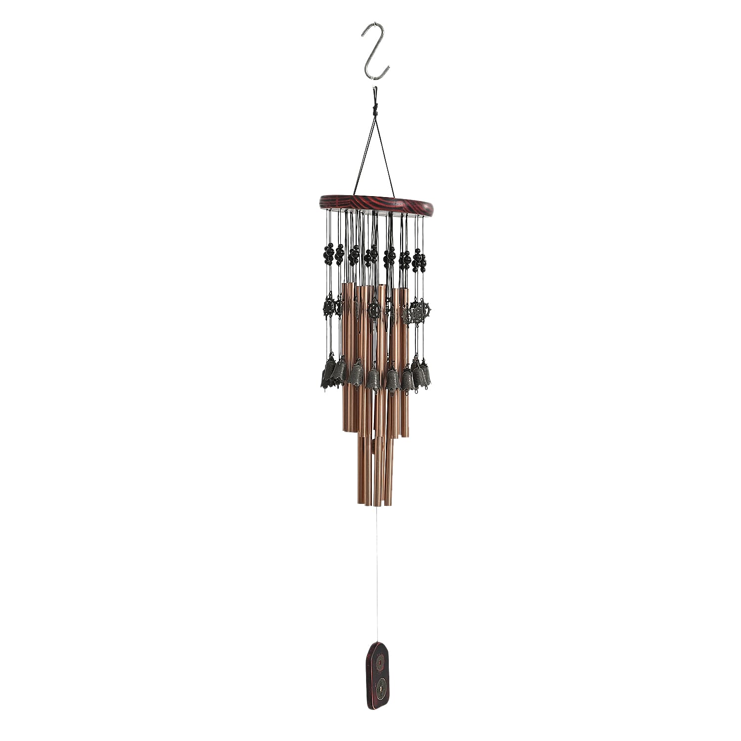 LIVMORE Hanging Wind Chime (90 Cm) - Red 8380283 0