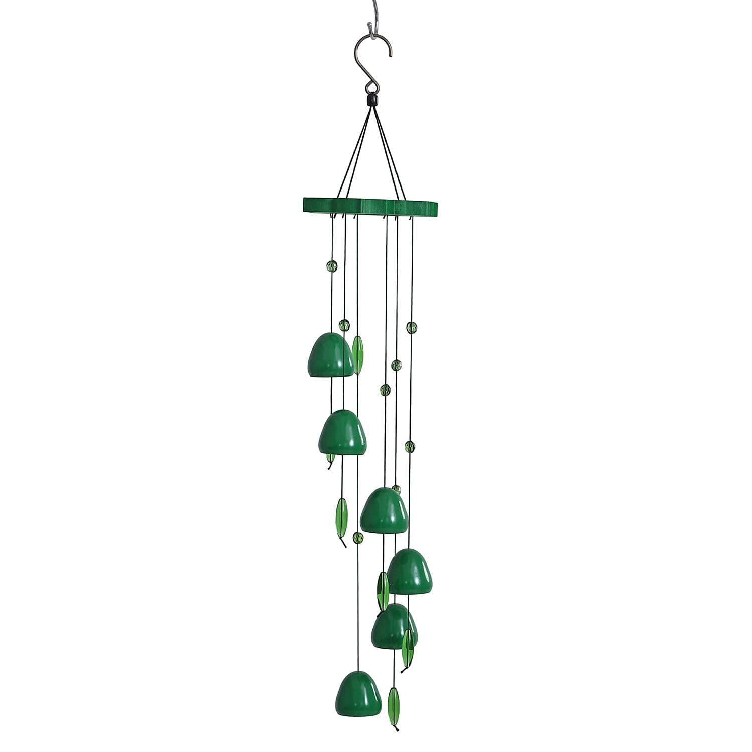 LIVMORE Hanging Wind Chime (74 cm) - Green V32491019 0