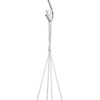 LIVMORE Beach Inspired Conch Shape Hanging Wind Chime (30 cm) - Green