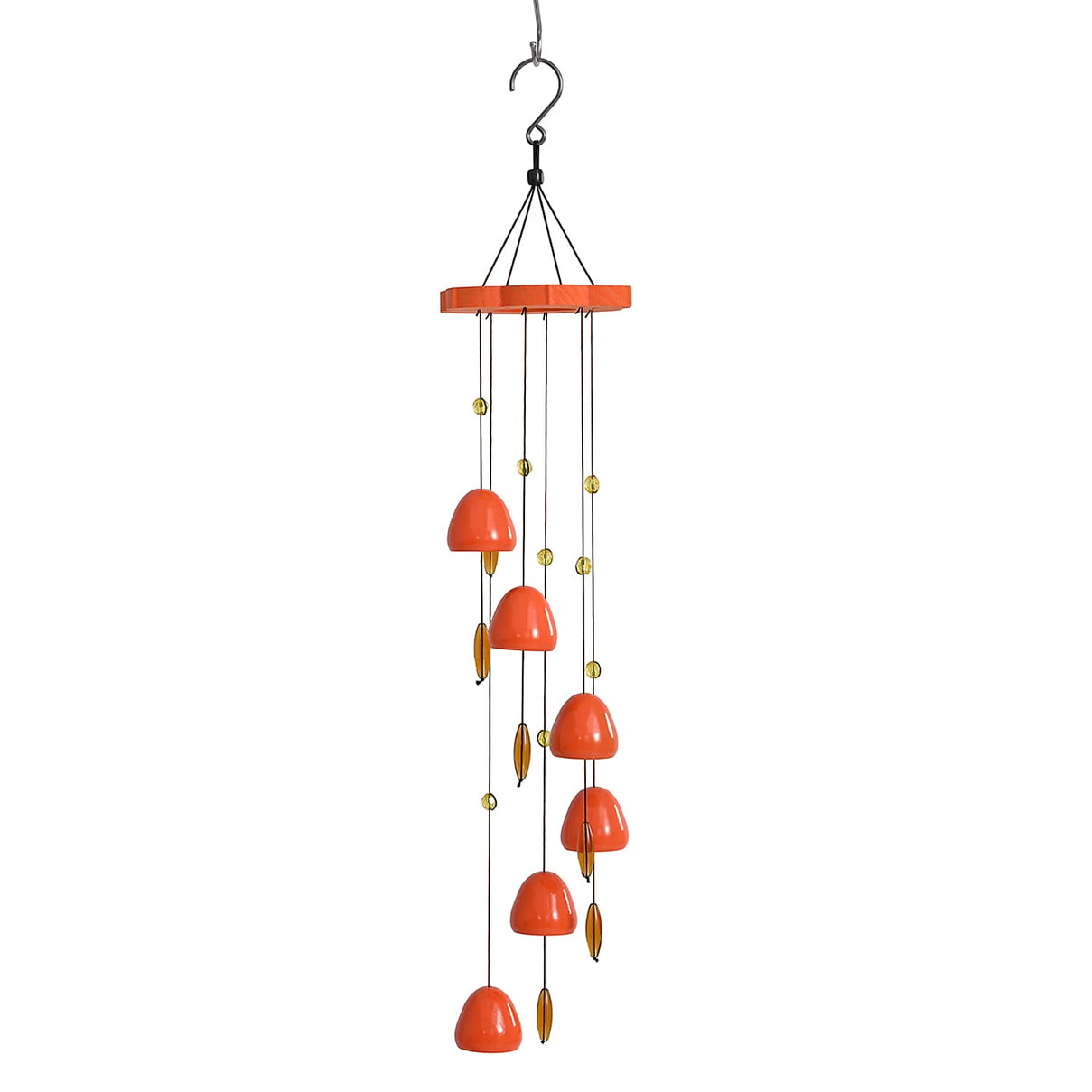 LIVMORE Hanging Wind Chime (74 Cm) - Orange 8412353 0