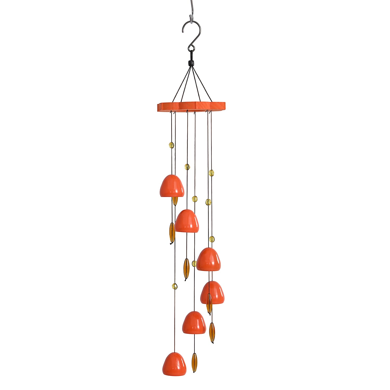 LIVMORE Hanging Wind Chime (74 Cm) - Orange 8412353 0