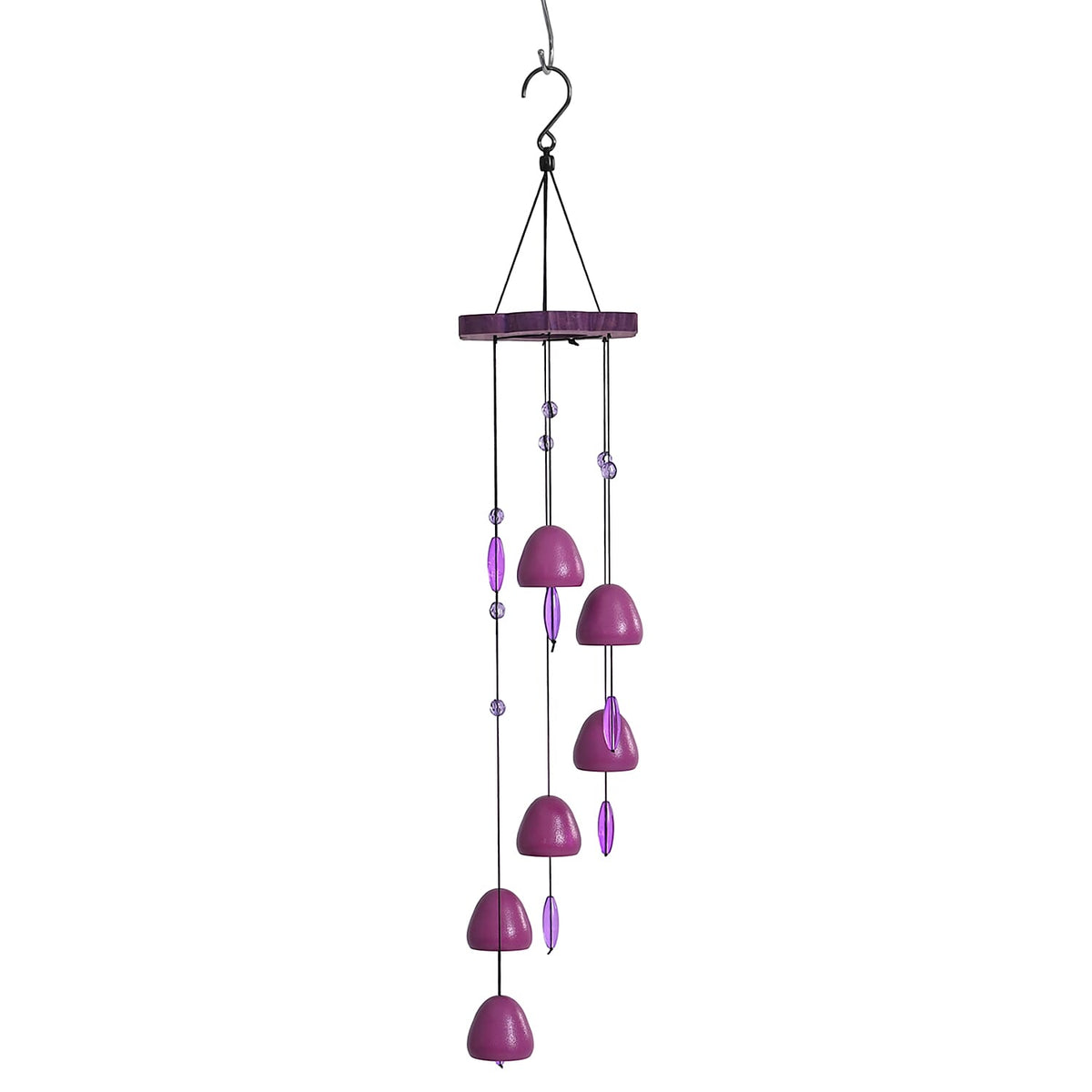 LIVMORE Hanging Wind Chime (74 Cm) - Purple V32513963 0