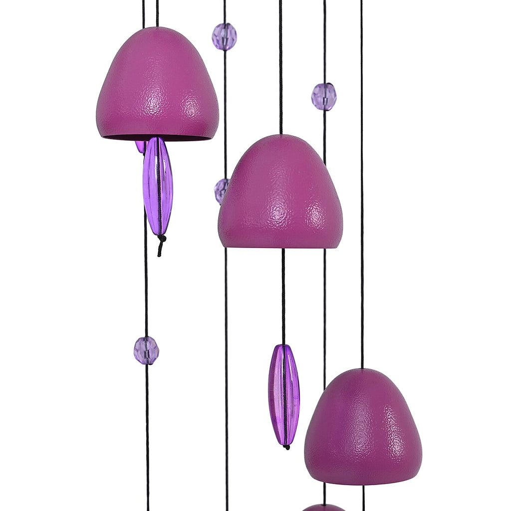 LIVMORE Hanging Wind Chime (74 Cm) - Purple