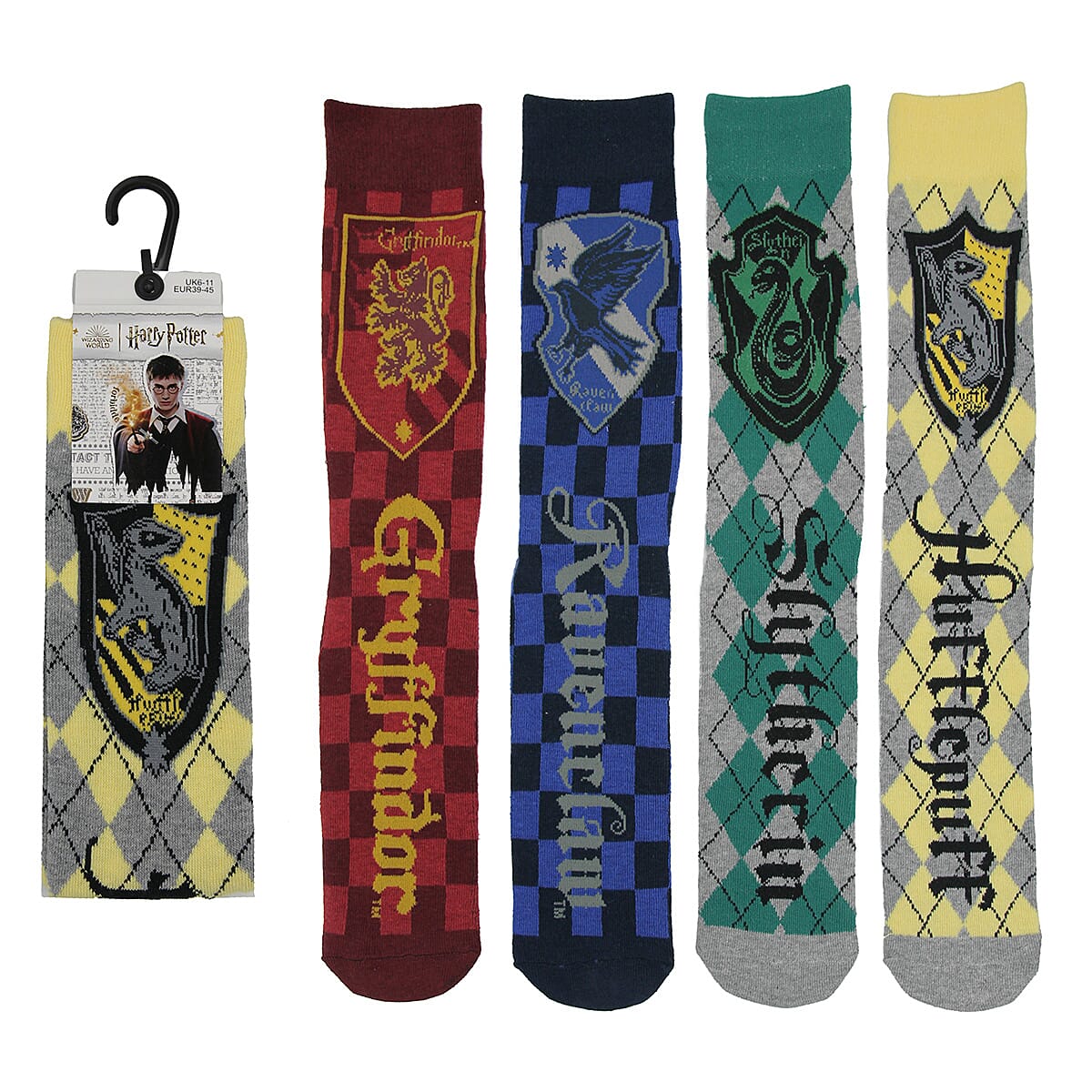 Harry Potter Gryffindor Single Pair Socks - Burgundy 8322764 0