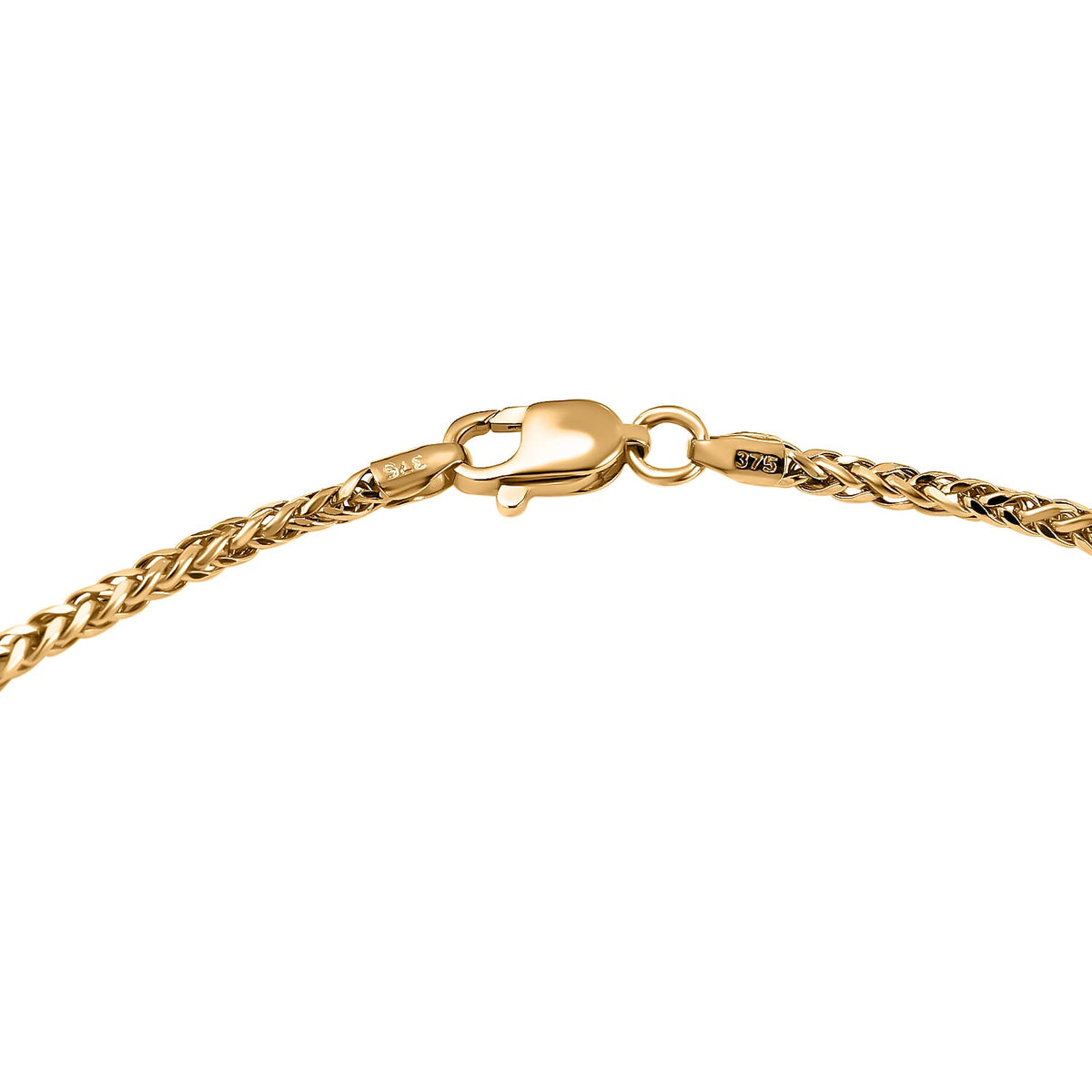 Hatton Collection - 9K Yellow Gold Spiga Diamond Cut Necklace (Size - 20) 7768303 4