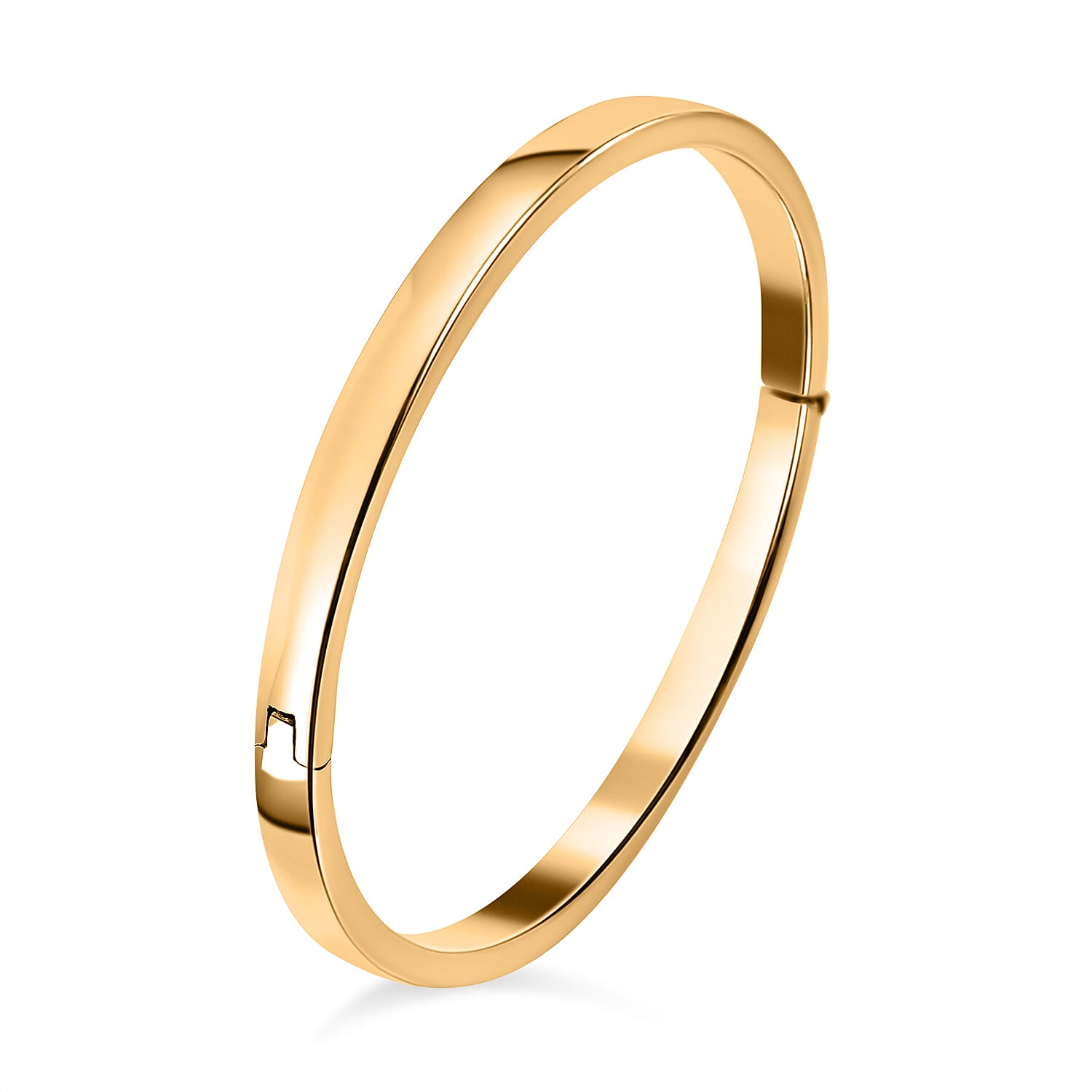 18K Yellow Gold Bangle (Size 7) 7602012 2