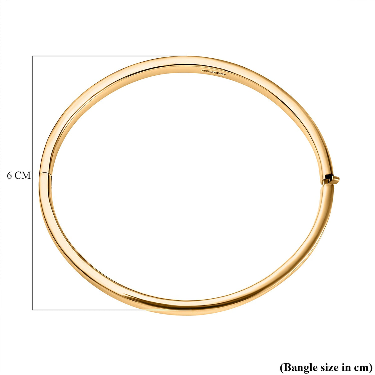18K Yellow Gold Bangle (Size 7) 7602012 4