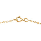 Hatton Garden Close Out Deal - 9K Yellow Gold Circle & Beads Necklace (Size -18)