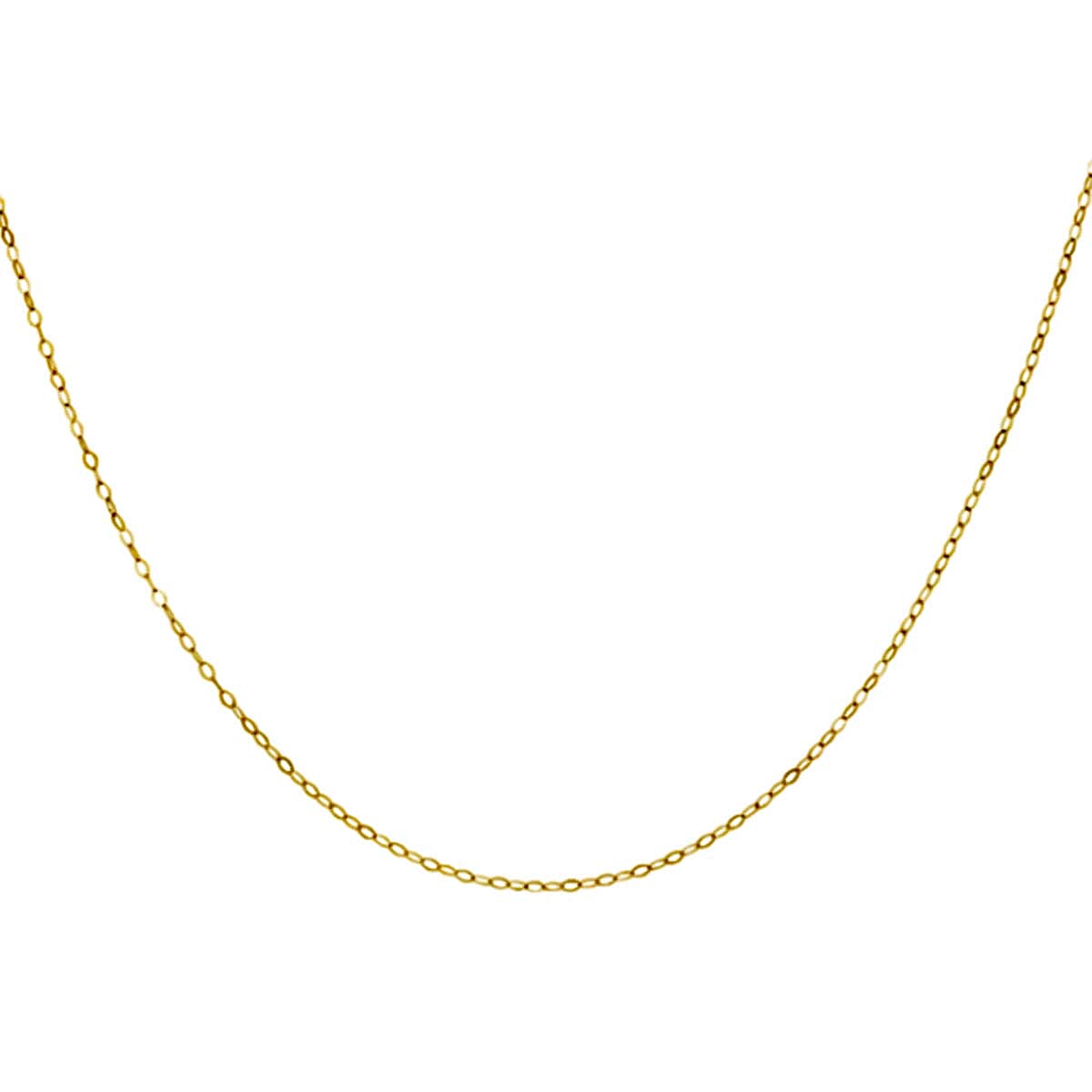 Rachel Galley - 9K Yellow Gold Necklace with Spring Ring Clasp (Size 18) 7997415 0