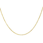 Rachel Galley - 9K Yellow Gold Necklace with Spring Ring Clasp (Size 18)