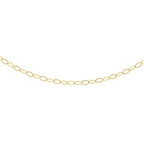 Rachel Galley - 9K Yellow Gold Necklace with Spring Ring Clasp (Size 18)