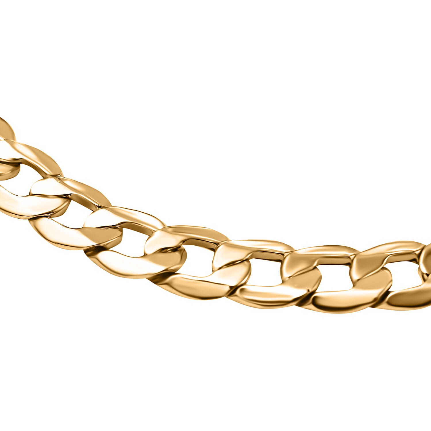 Hatton Garden Closeout- 18K Yellow Gold Curb Bracelet (Size - 8.5), Gold Wt. 6.30 Gms 7599085 2