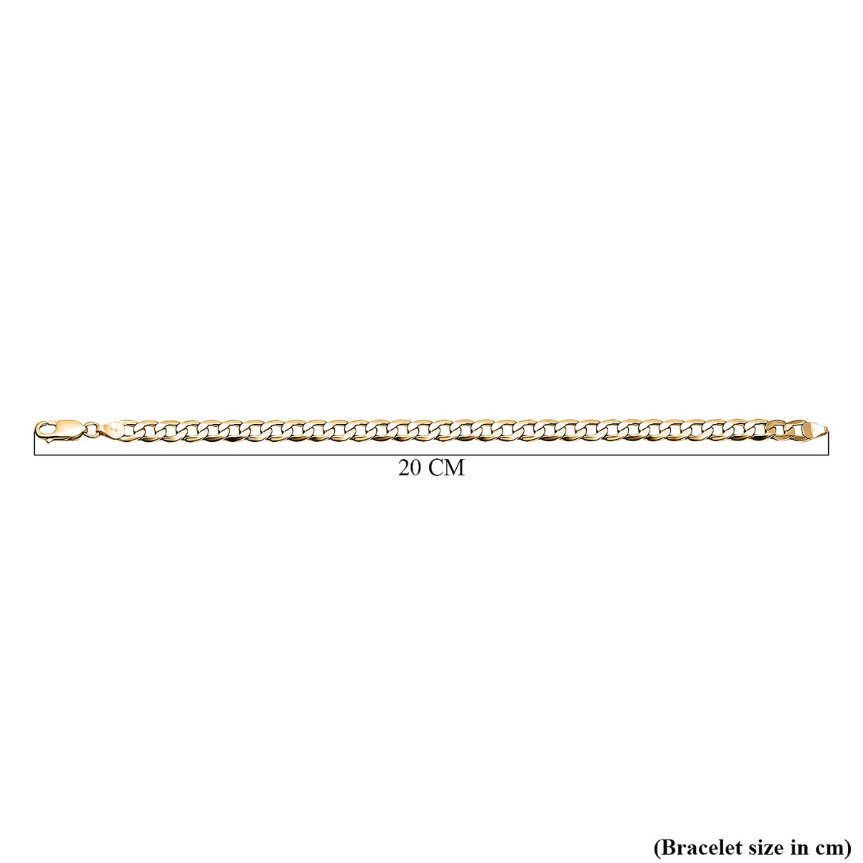 Hatton Garden Closeout- 18K Yellow Gold Curb Bracelet (Size - 8.5), Gold Wt. 6.30 Gms 7599085 4