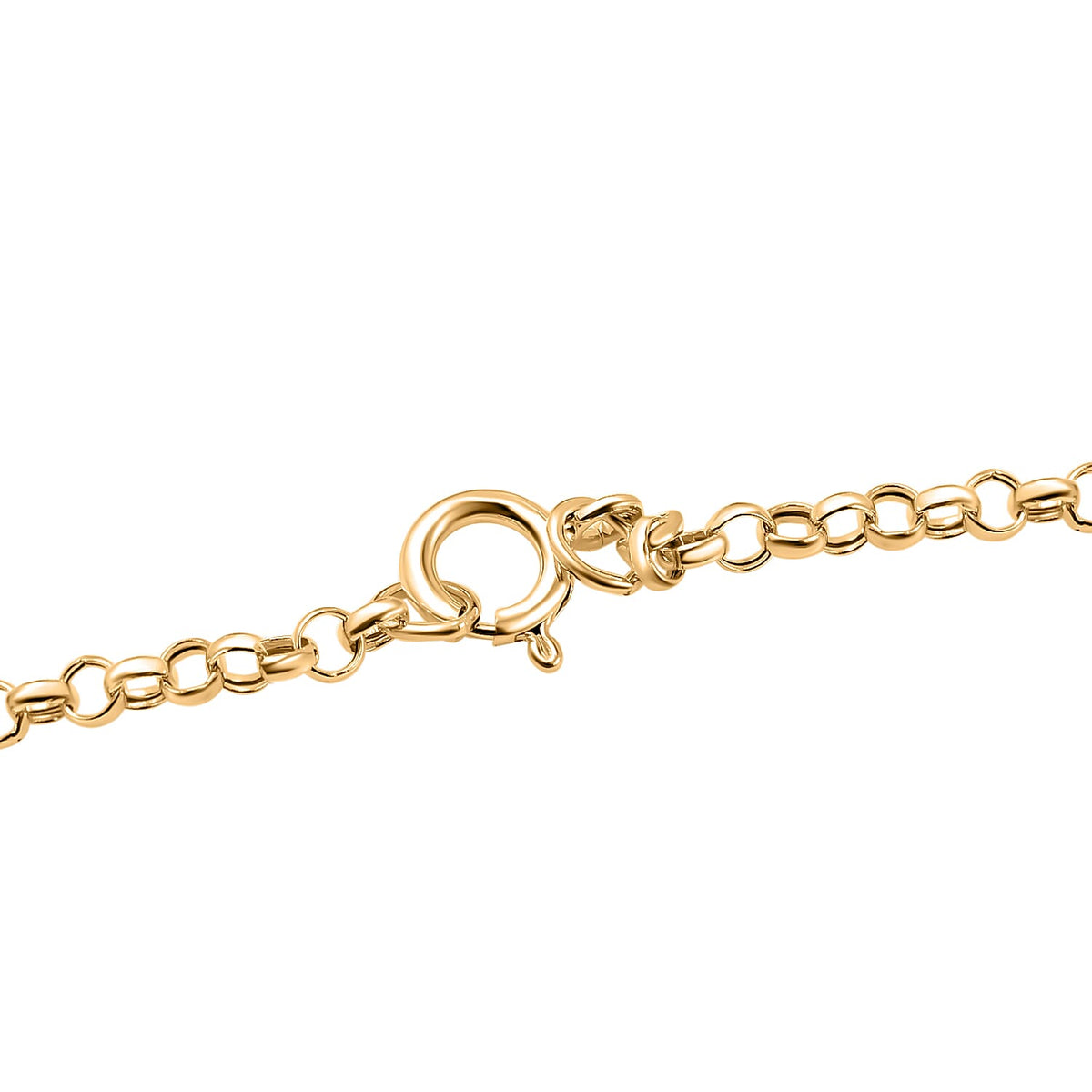 Hatton Garden Closeout - 9K Yellow Gold Belcher Necklace (Size - 22) 7791186 3
