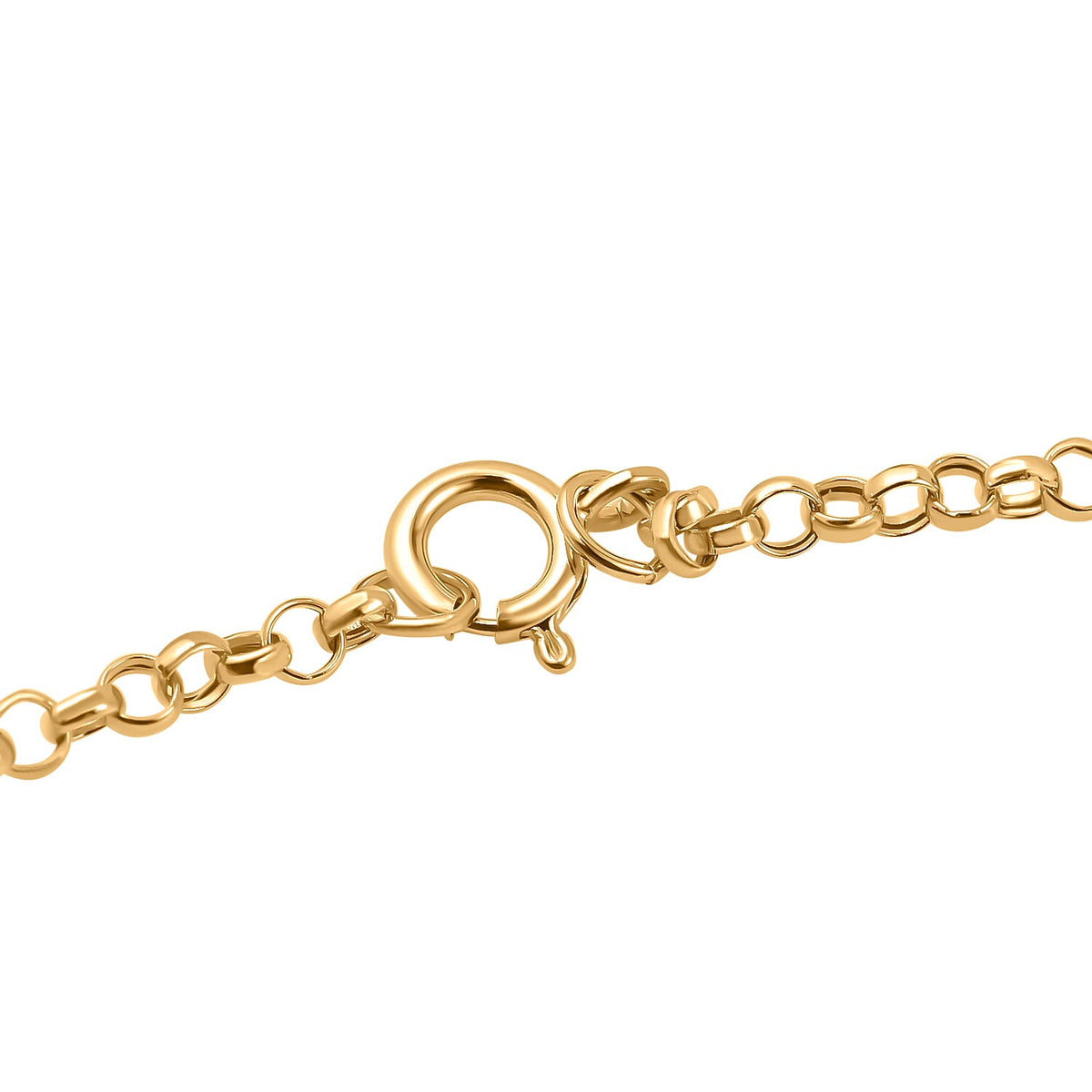 Hatton Garden Closeout - 9K Yellow Gold Belcher Necklace (Size - 22) 7791186 4