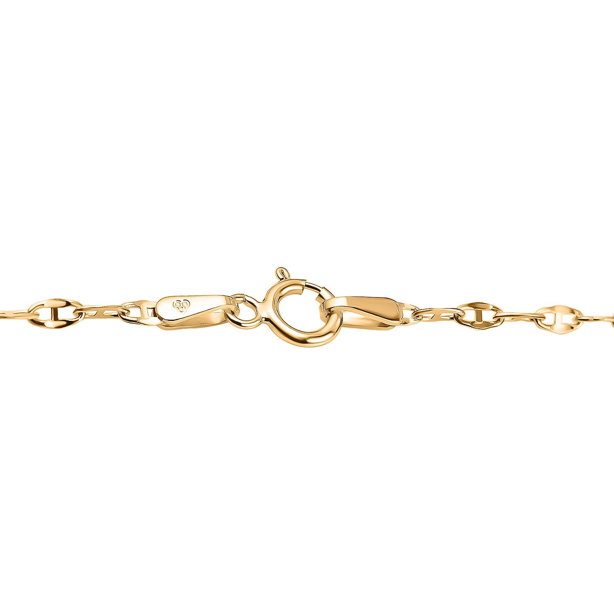 9K Yellow Gold 1.6 MM Rambo Chain With Spring Ring Clasp 22 Inch Polished 7647107 3