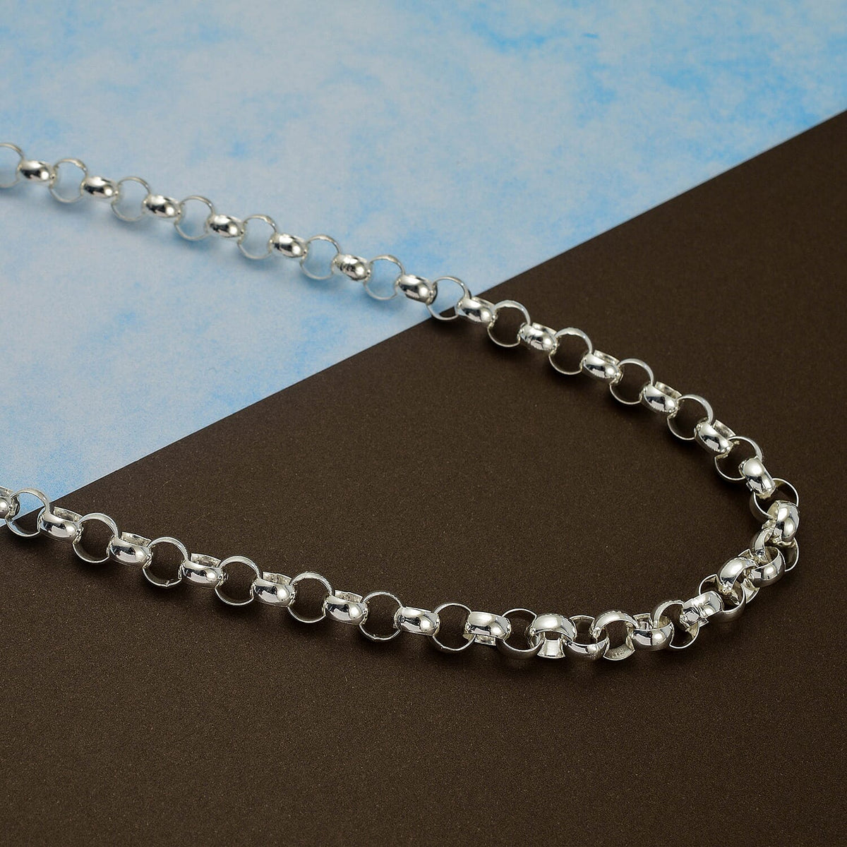 Hatton Garden Closeout - Sterling Silver Belcher Necklace (Size - 20), Silver Wt. 30.05 Gms 7663209 1