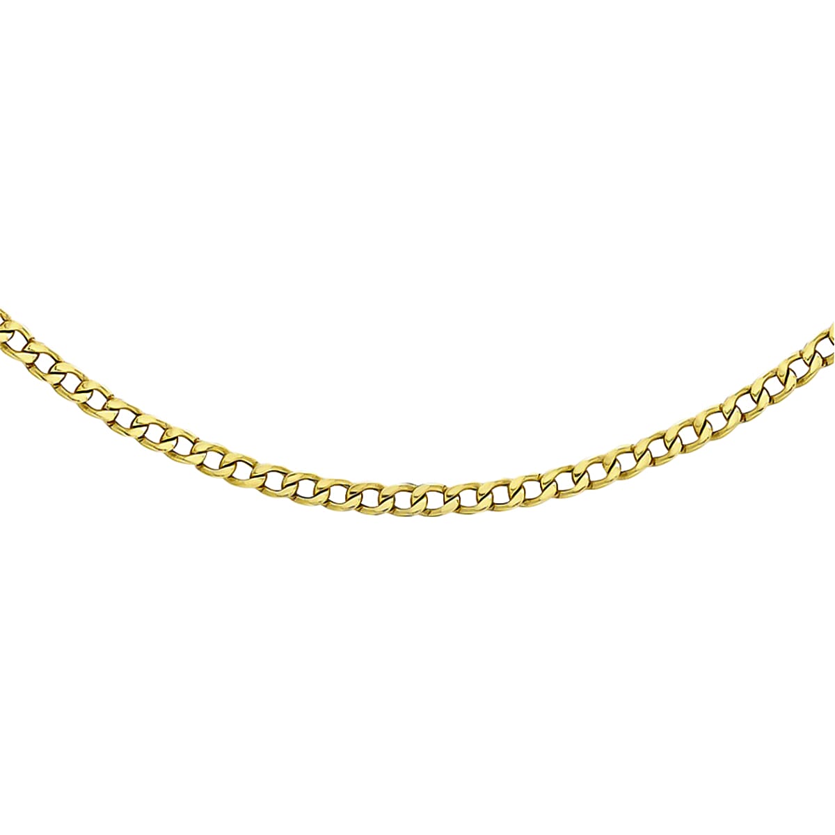 Hatton Garden Closeout - 9K Yellow Gold Curb Necklace (Size - 22) 2.00 Grams 7666734 0
