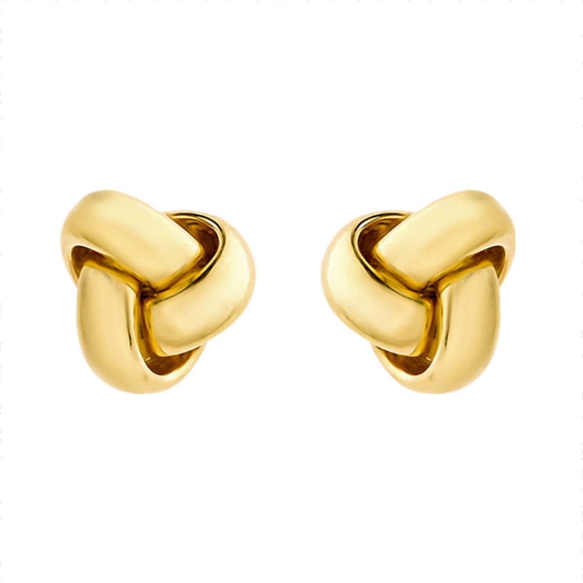 Hatton Garden Deal- 9K Yellow Gold Knot Earrings 7986443 0