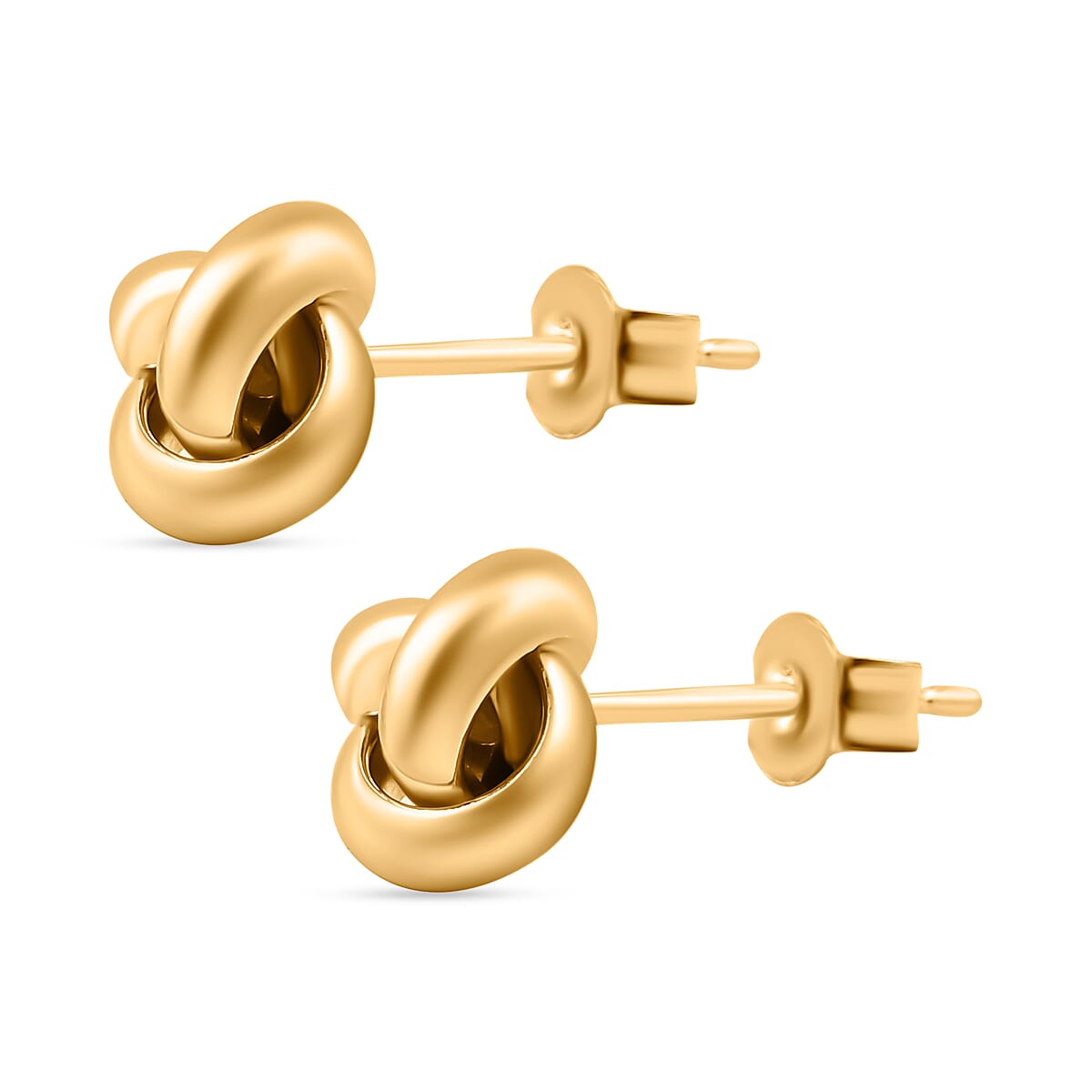 Hatton Garden Deal- 9K Yellow Gold Knot Earrings 7986443 3