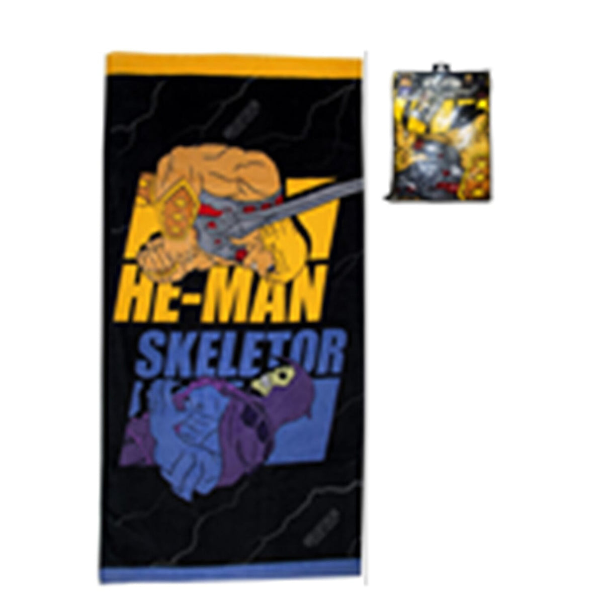 He-Man - Skeletor 100% Cotton Bath Towel - Black 8301506 0