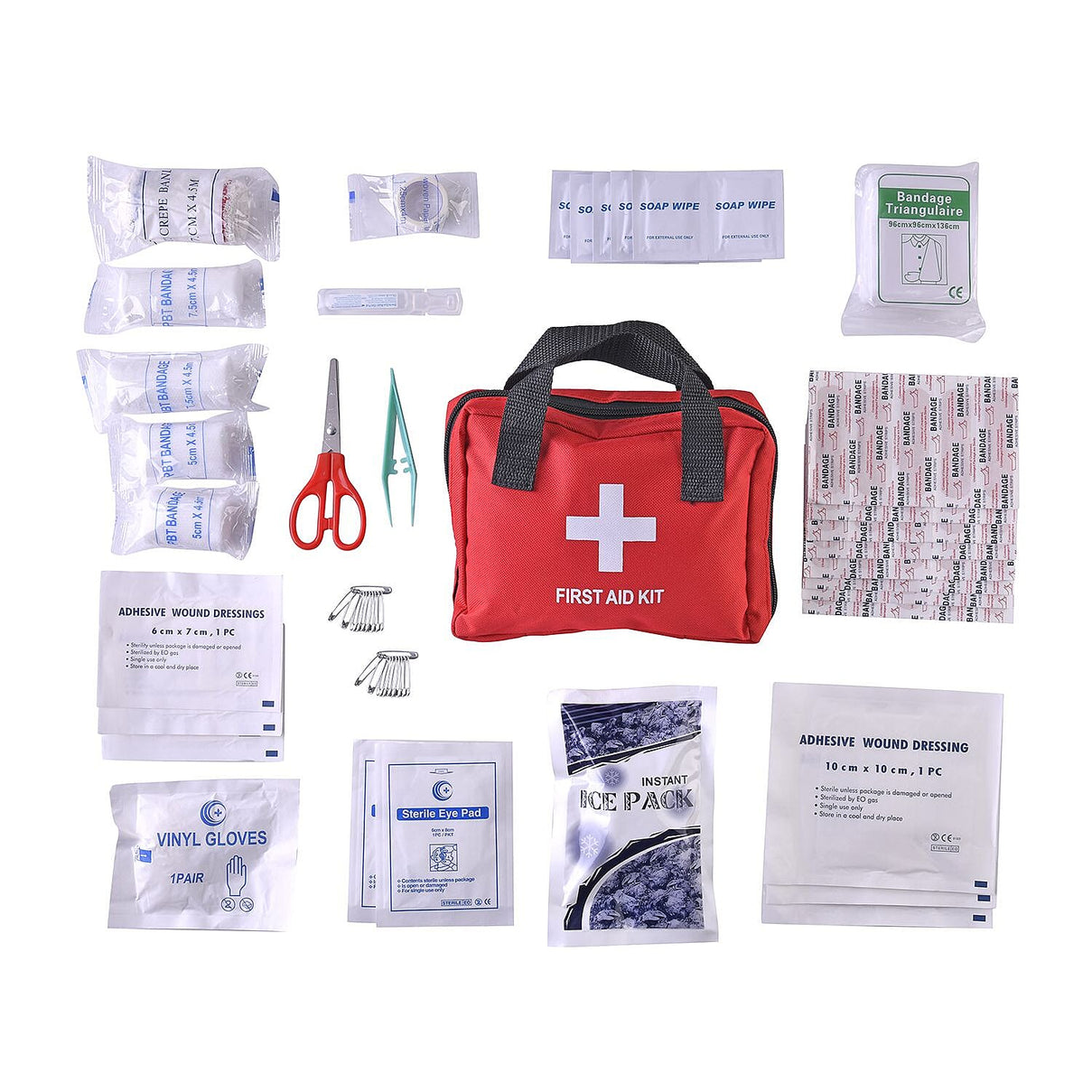 Set of 90 Premium First Aid Kit 7536279 1