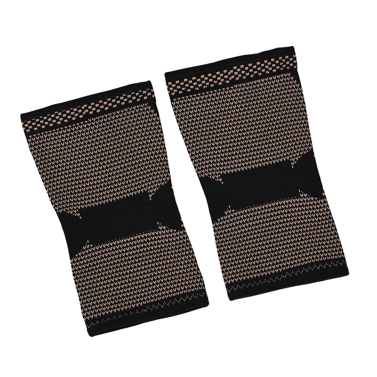 Copper Infused Knee Compression Sleeve for Pain Relief &amp; Support (Size L) - Black 8047871 3