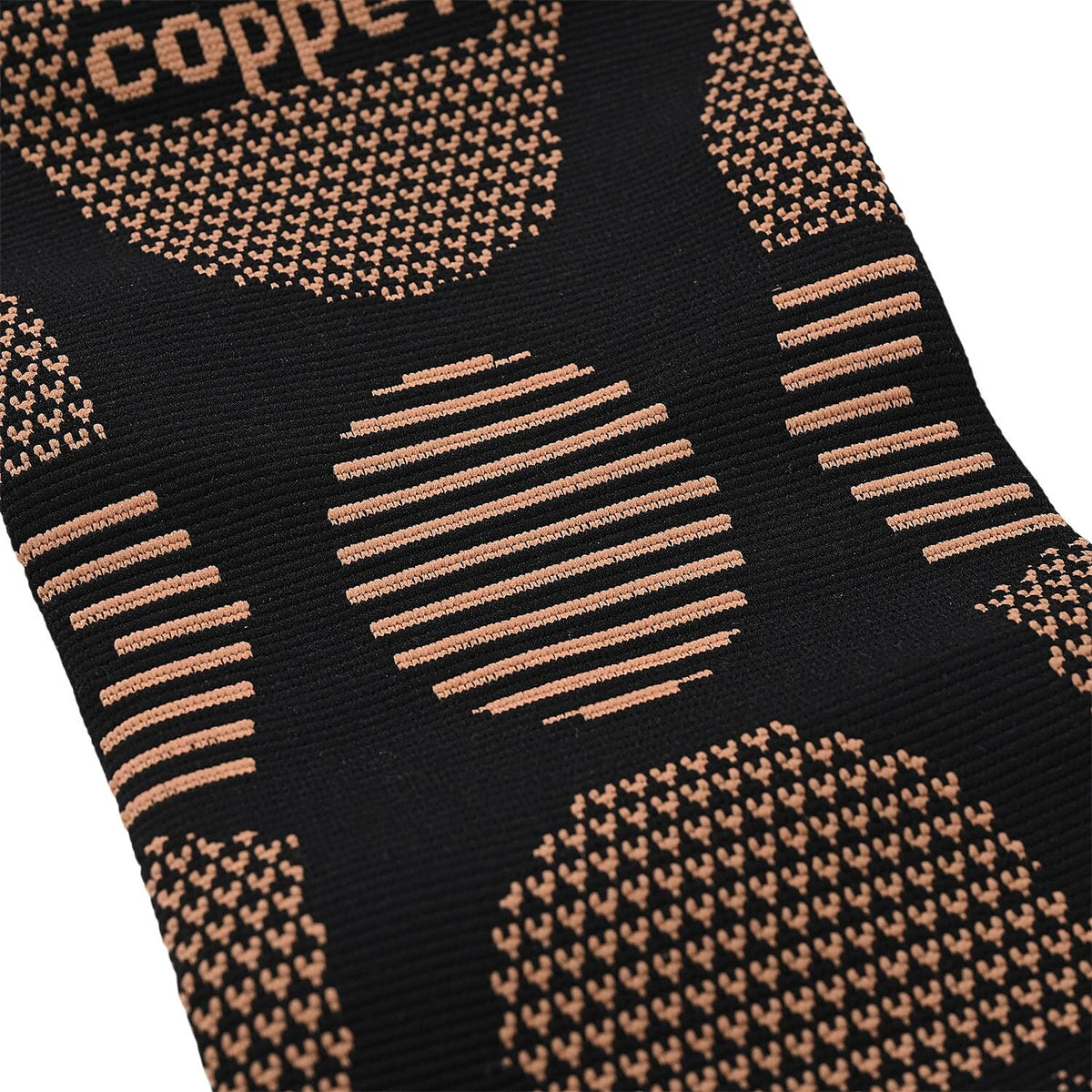 Copper Infused Knee Compression Sleeve for Pain Relief &amp; Support (Size L) - Black 8047871 4