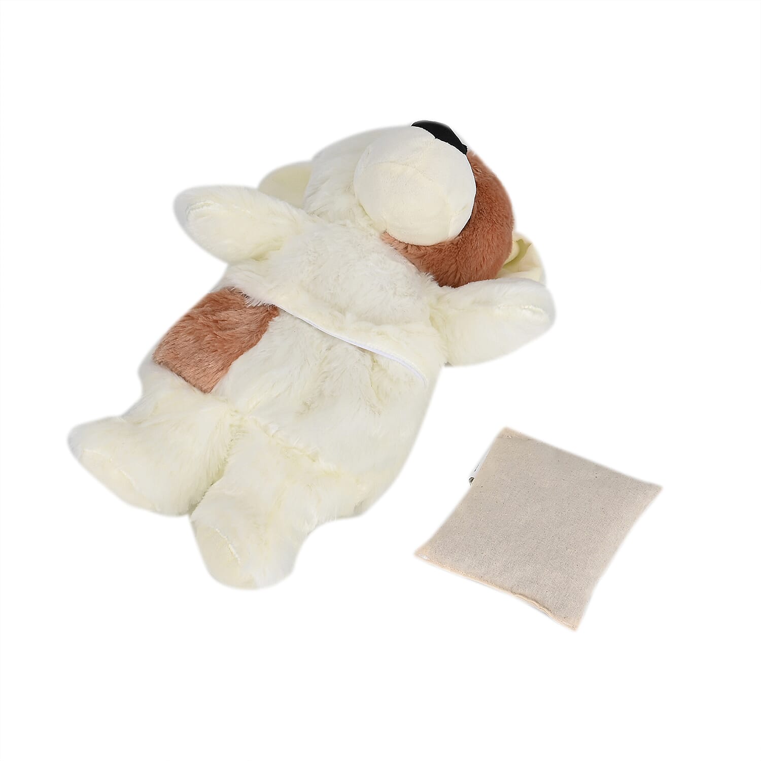 Microwaveable Dog-Shaped Heat Bag with Tourmaline Beads 7893615 4