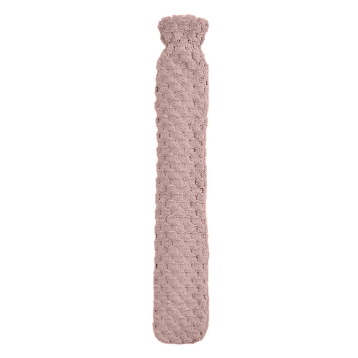 Reusable Long Hot Water Bottle with Plush Cover â€“ Pink 7625516 2