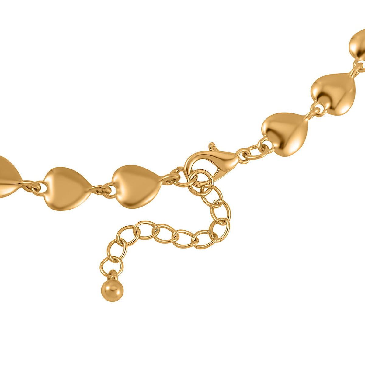 Designer Inspired - Launch Offer - Heart Link Necklace (Size - 20) 7700573 4
