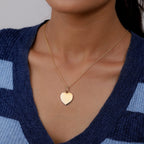 Yellow Gold Overlay Sterling Silver Pendant with Chain (Size 18), Silver Wt. 6.00 Gms