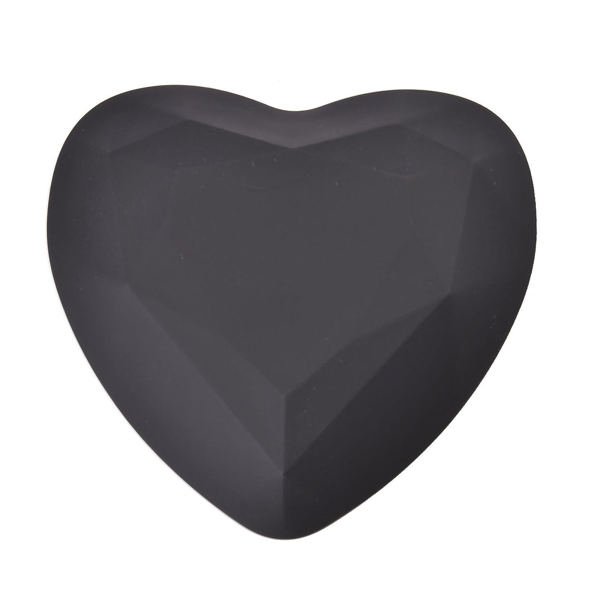 Heart Shaped Design Luxurious Necklace Box with LED Light &amp; Velvet Lining (Size 7x6x4 cm) - Black 7387425 5