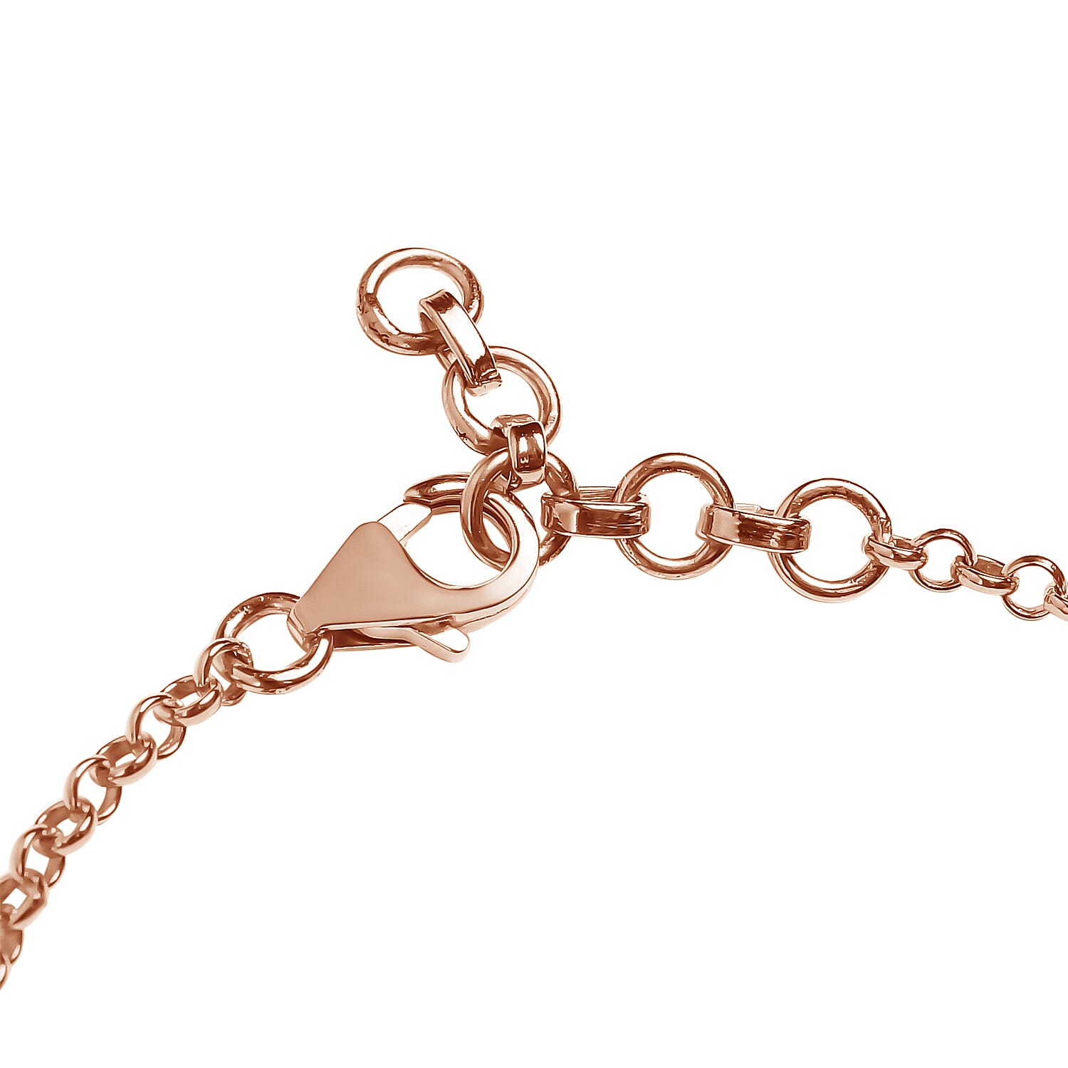 Hebei Peridot Bracelet in Rose Gold Plated Sterling Silver 3627869 4