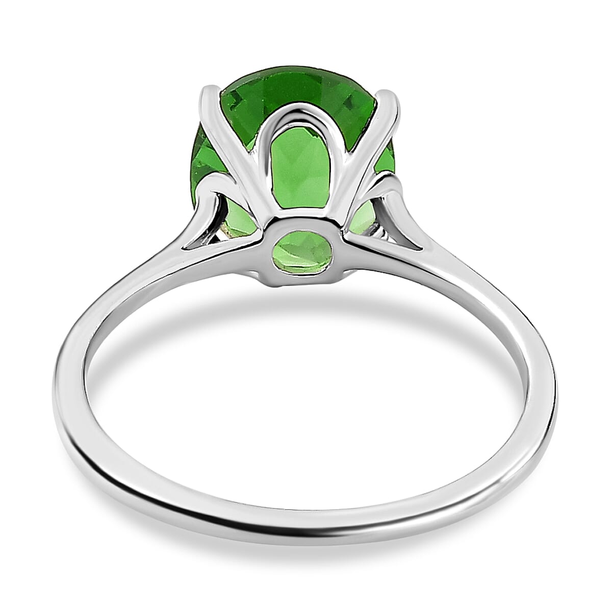 Helenite Solitaire Ring in Sterling Silver 2.15 Ct. 7521985 4