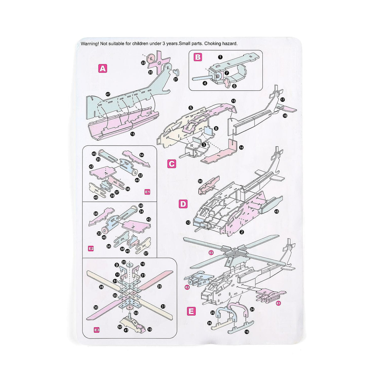 Helicopter 3D Puzzle 8192869 6