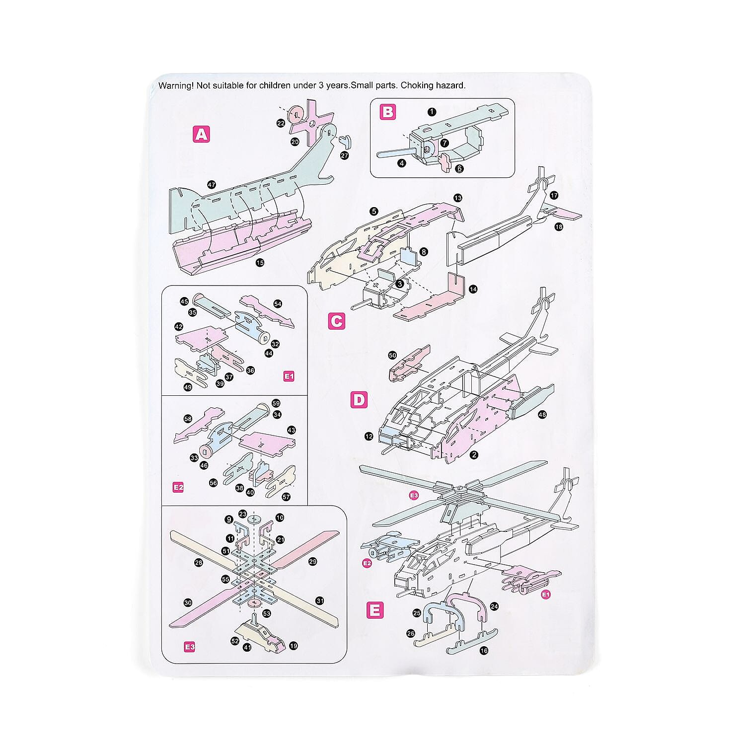 Helicopter 3D Puzzle 8192869 6