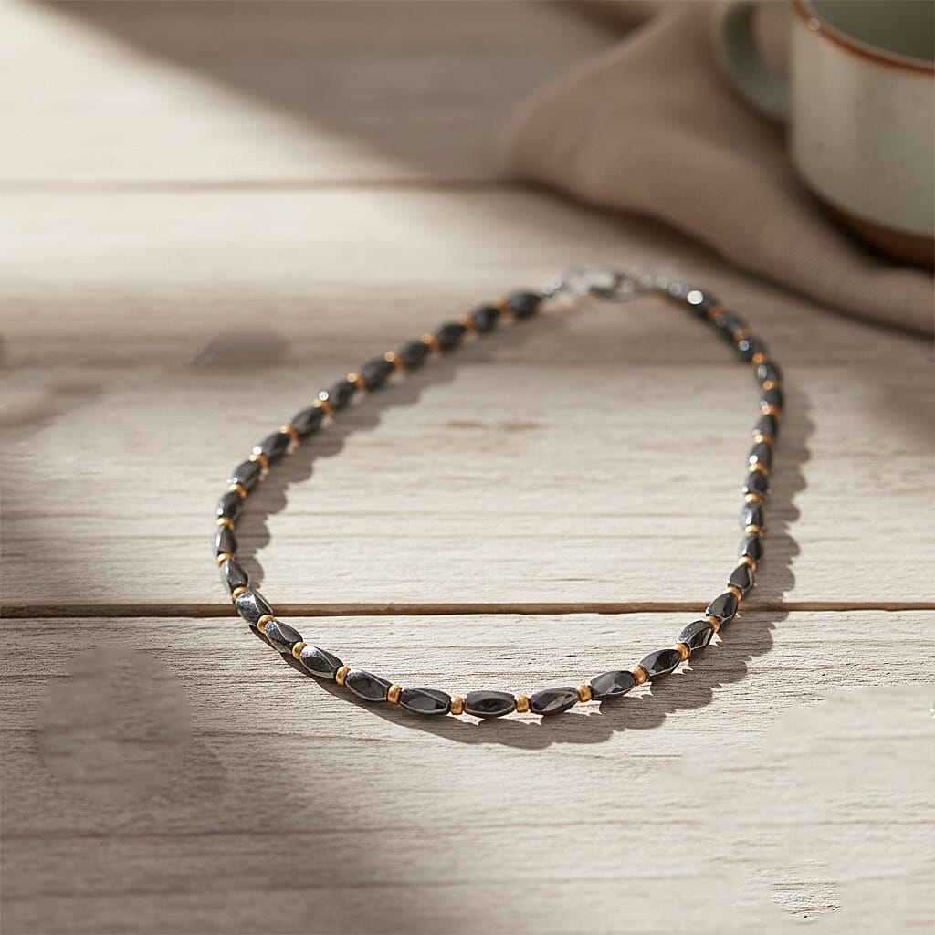 Close Out Deal- Hematite Necklace (Size - 25) 8319656 2