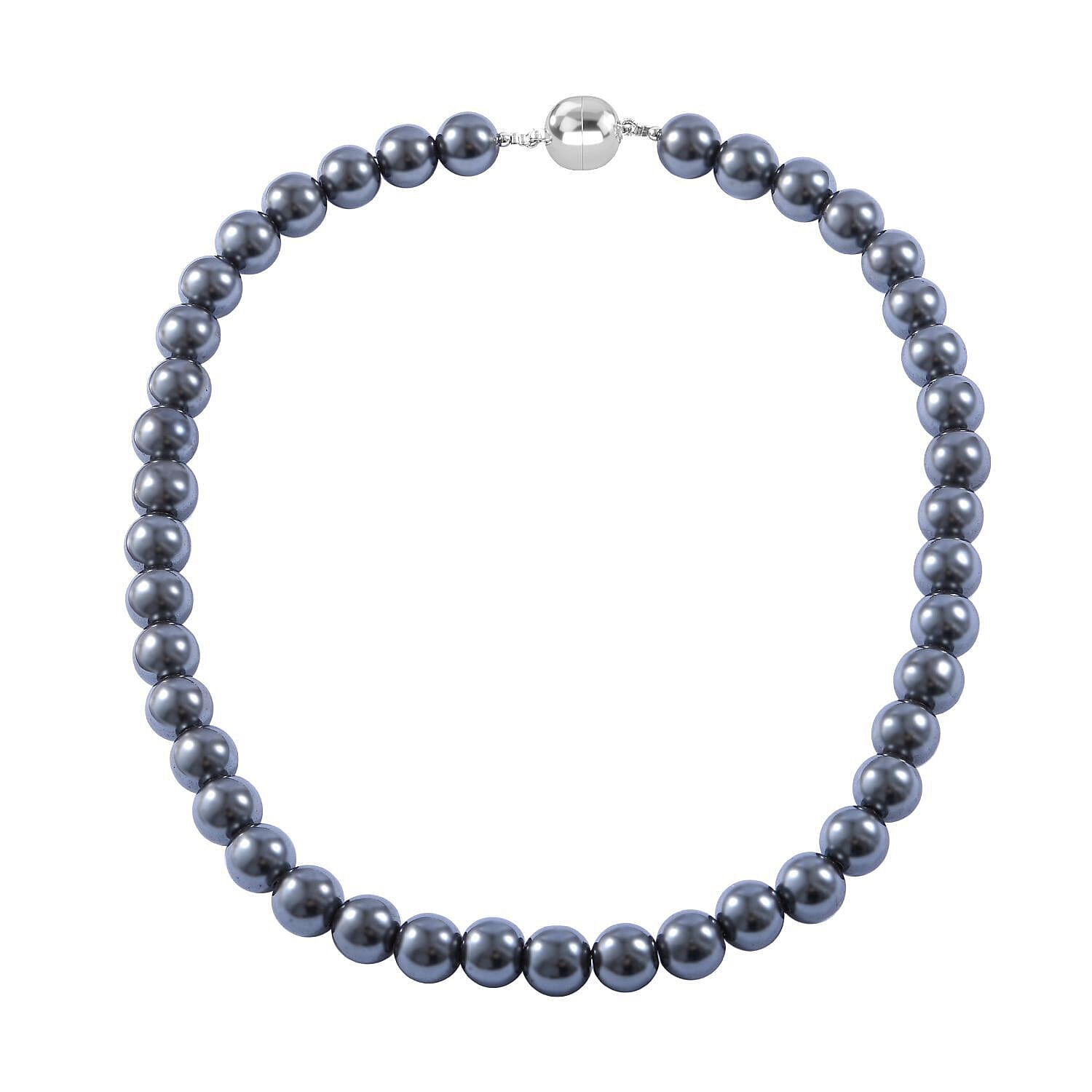 Hematite Necklace (Size 20) with Magnetic Lock 800.00 Ct 7269171 0