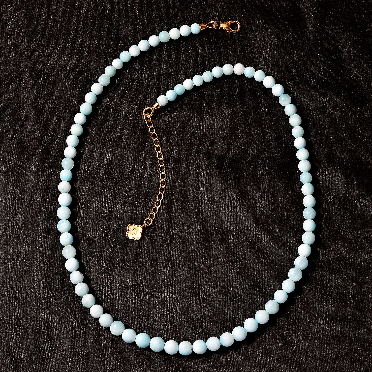 RARE FIND - Hemimorphite Necklace (Size - 18) in 18K Gold Vermeil Sterling Silver 110.00 ct 7798232 4