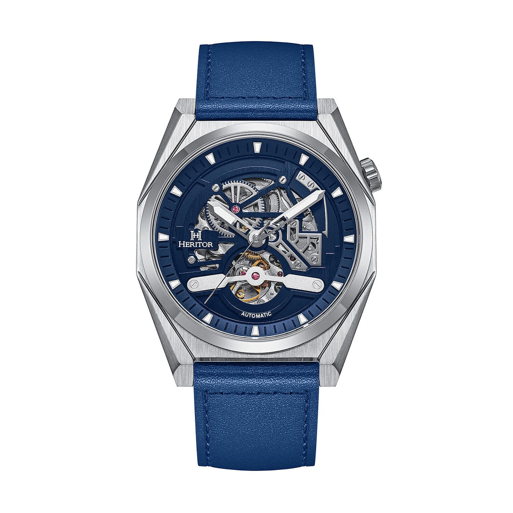 Heritor Automatic Mens Watch in Stainless Steel