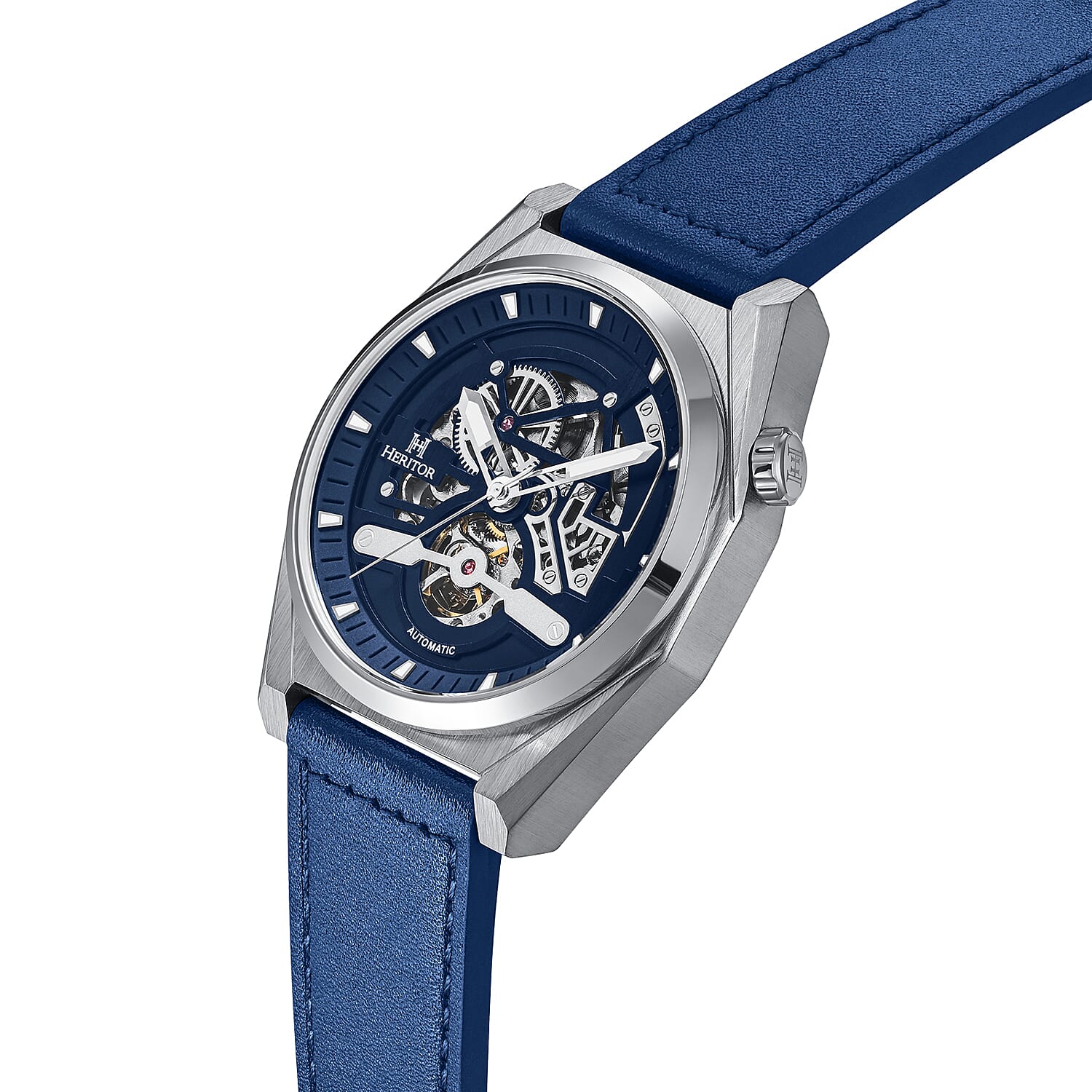Heritor Automatic Mens Watch in Stainless Steel 7783088 1