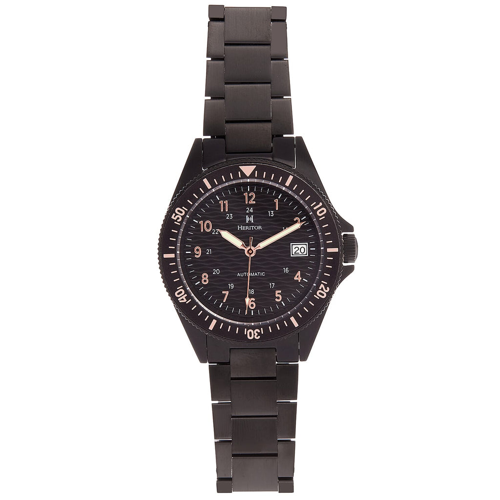 Heritor Automatic Mens Watch in Stainless Steel