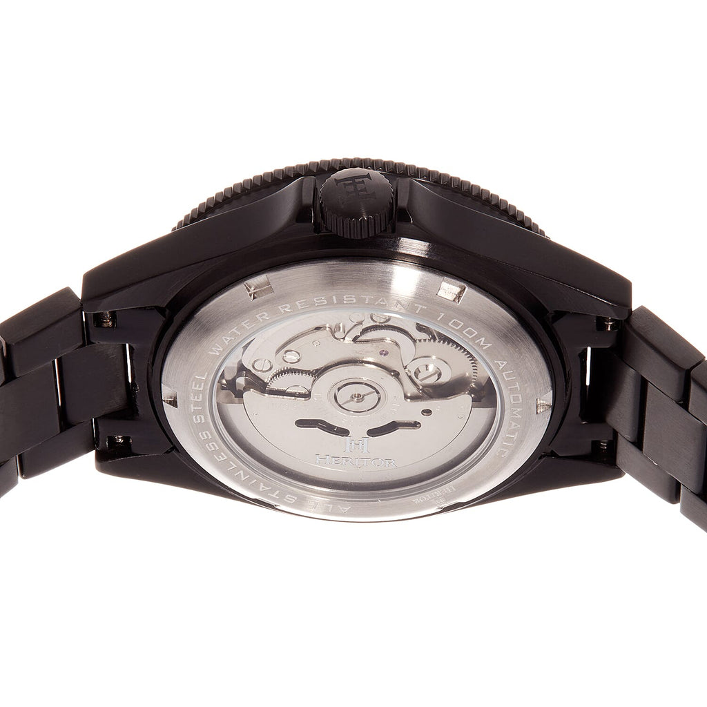 Heritor Automatic Mens Watch in Stainless Steel