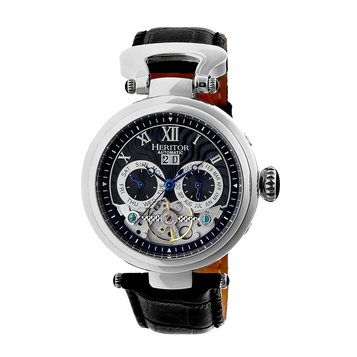 Heritor Automatic Ganzi Analog Dial Rose Gold Hand 5 ATM Mens Watch 7782292 0