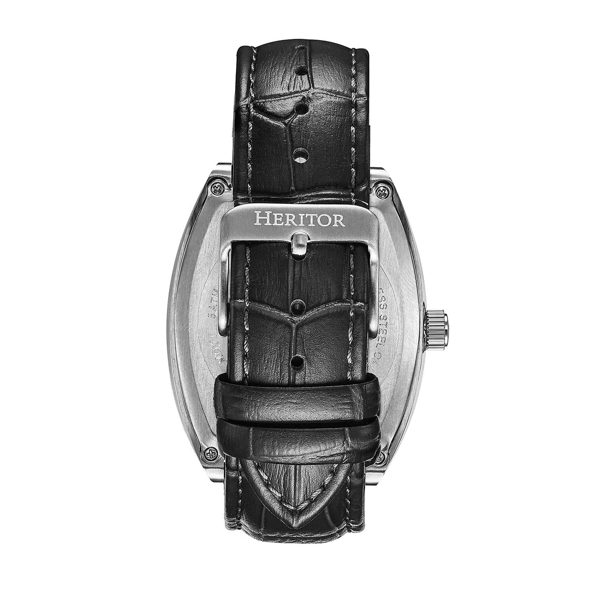 Heritor Automatic Mens Watch in Stainless Steel 7783090 2