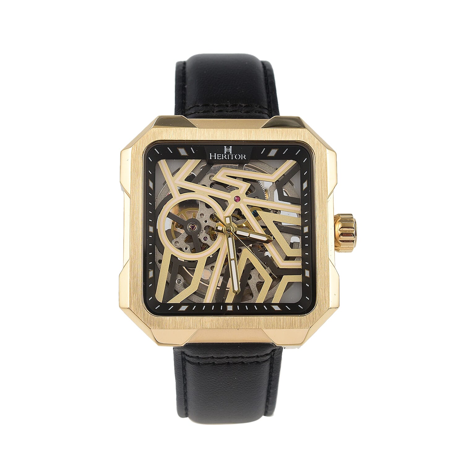 Heritor Automatic Mens Watch in Stainless Steel 7708675 0