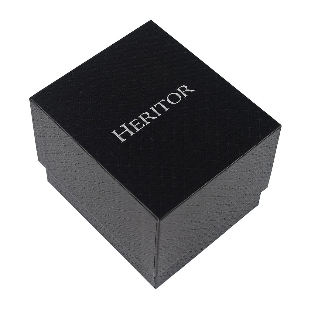 Heritor Automatic Mens Watch in Stainless Steel