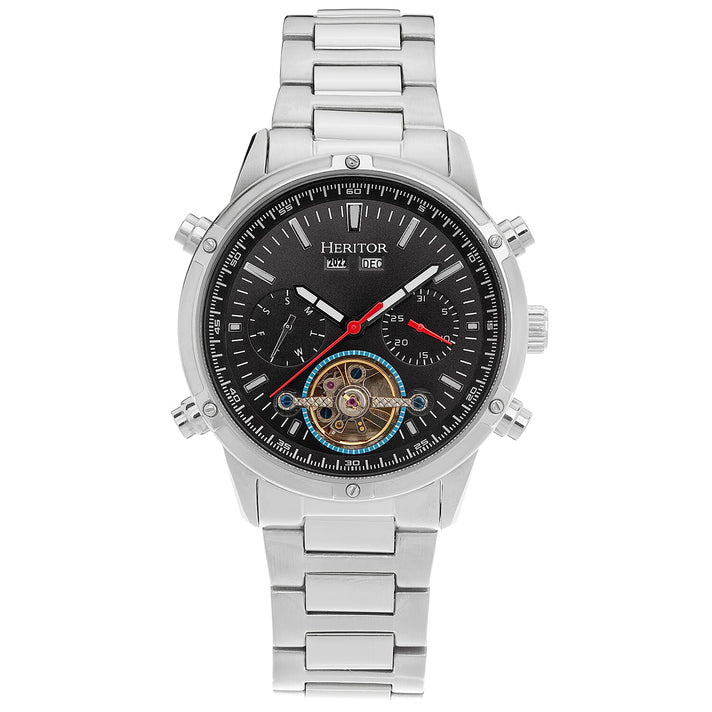 Heritor Automatic Mens Watch in Stainless Steel 8072047 1
